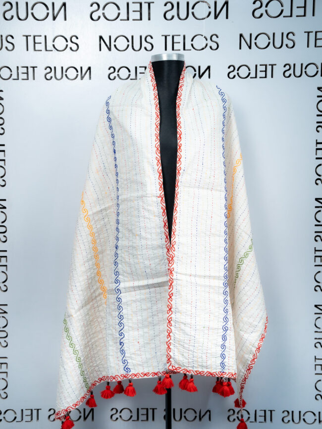 White Nakshi Shawal 8