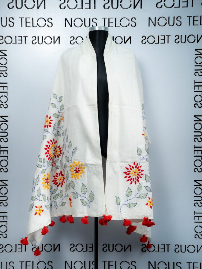 White Nakshi shawal 11