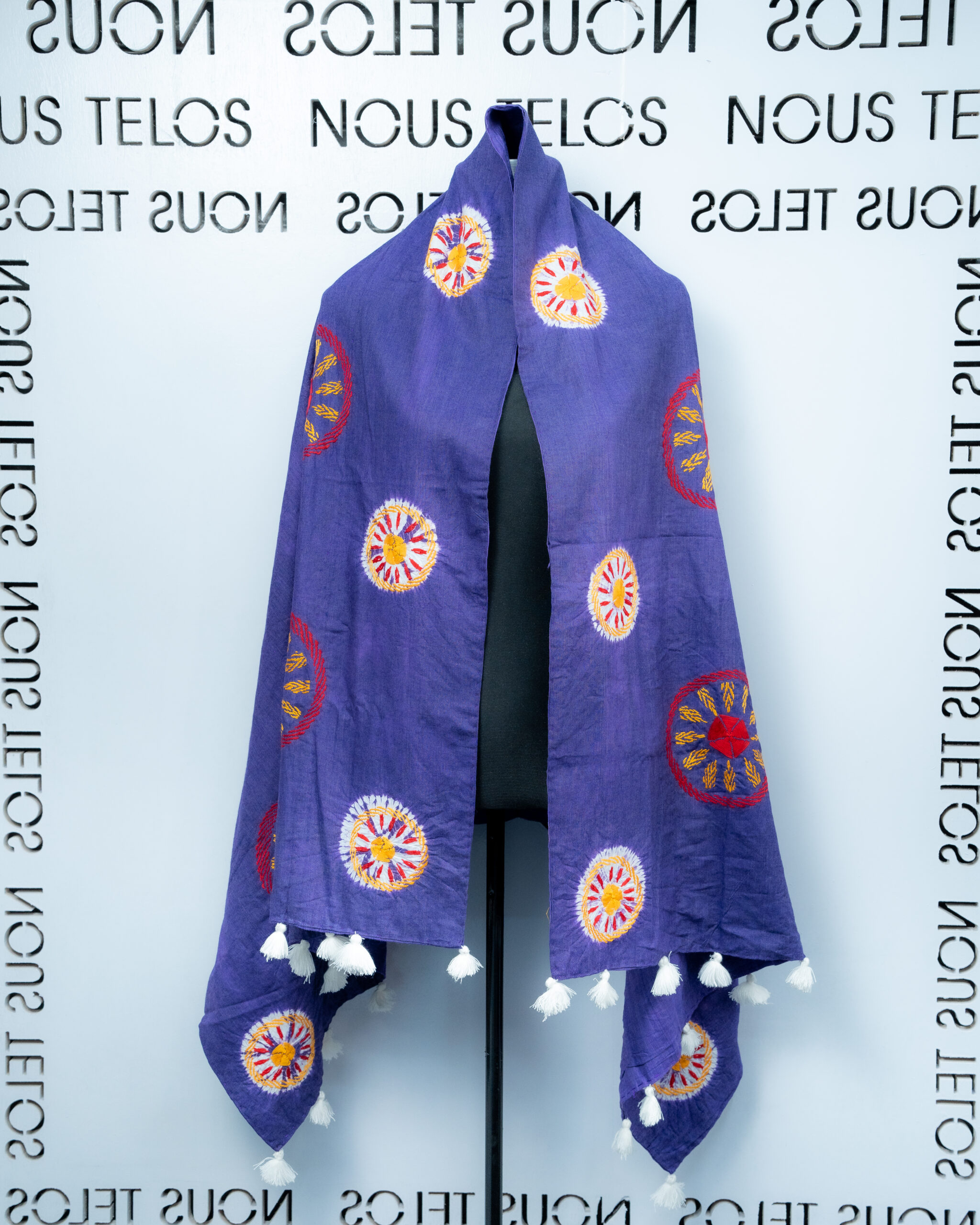 Nakshi Shawl (Royal Purple)