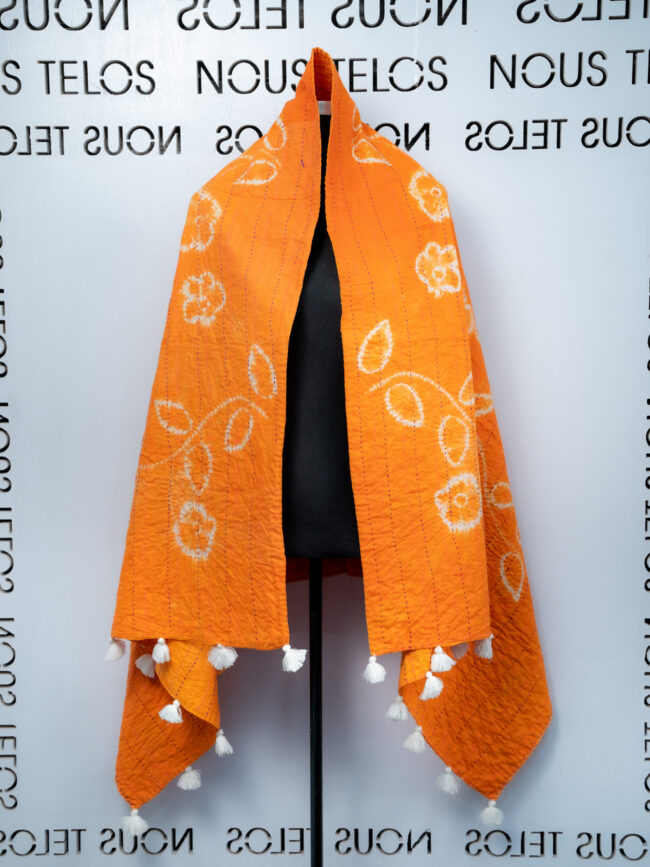 Shawl (Vibrant Orange)