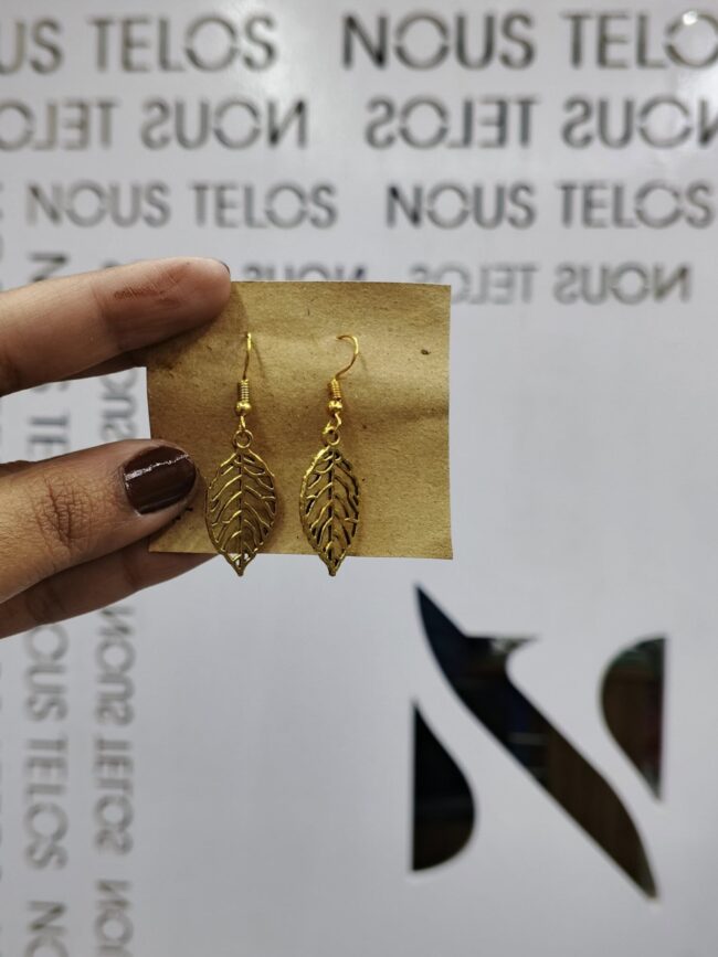 Brass Golden Earing for Women 10