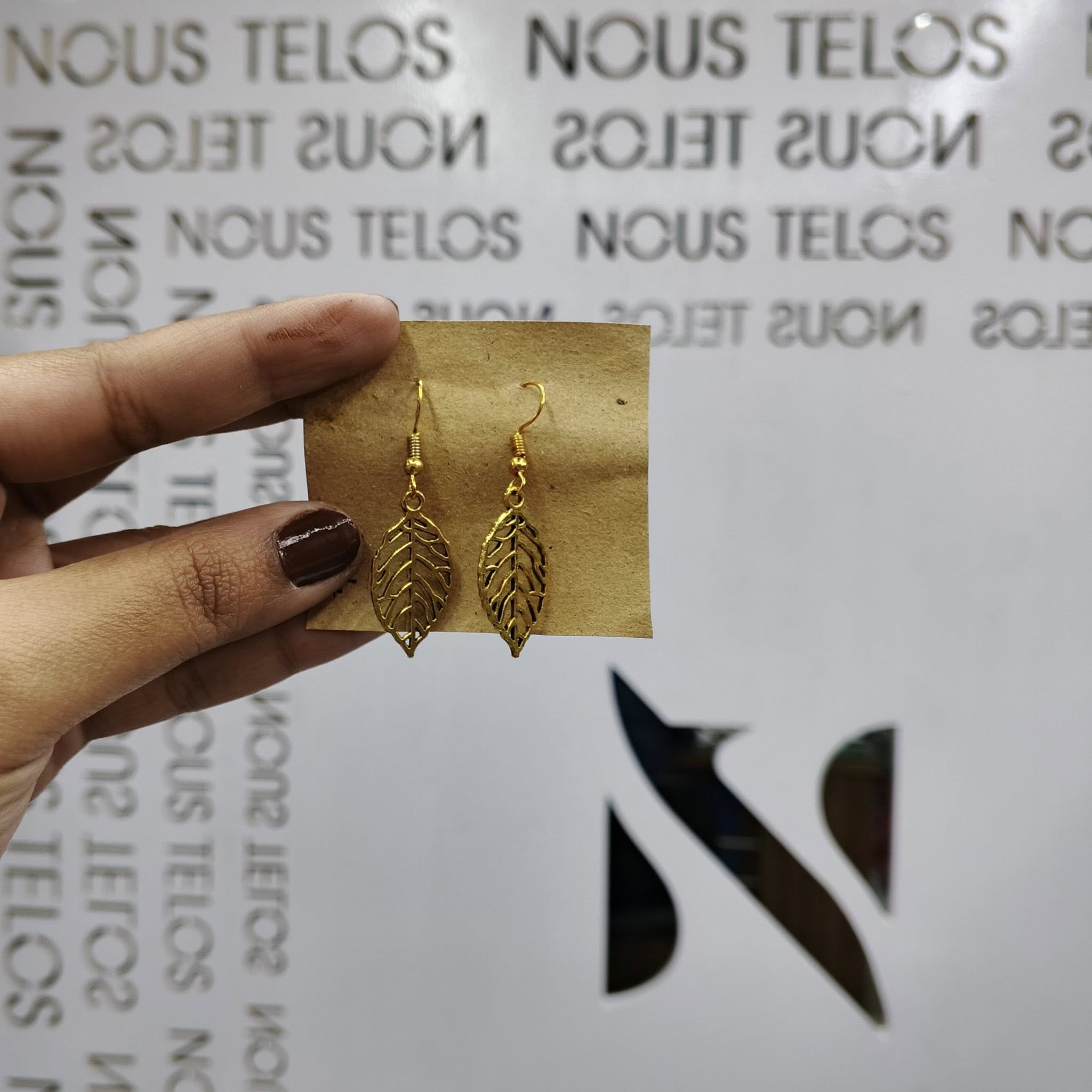 Brass Golden Earing for Women 10