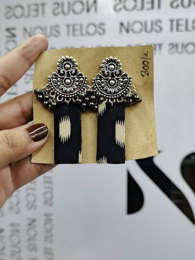 Brass Silver Earing for Women 7