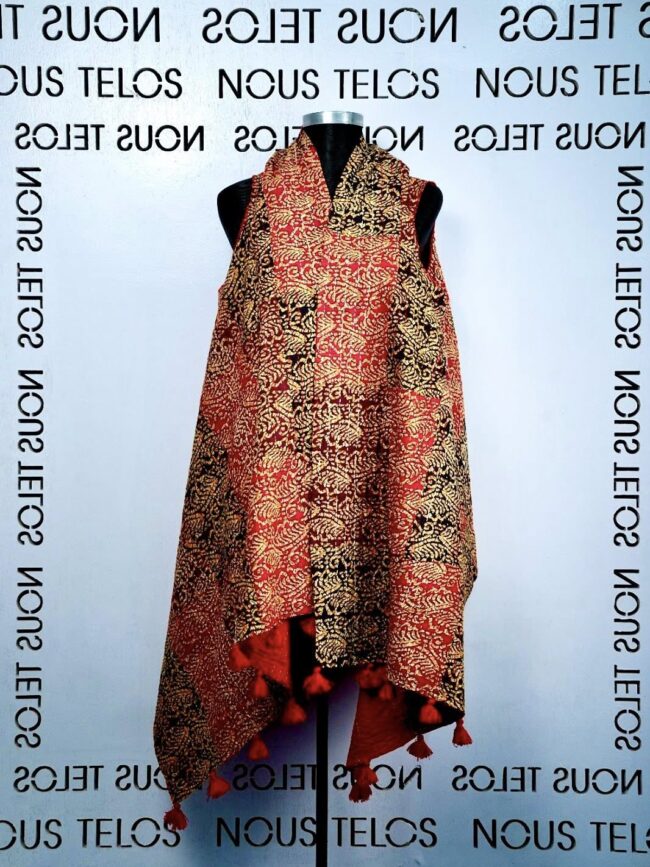 Hand Embroidered Cotton Shrug 2