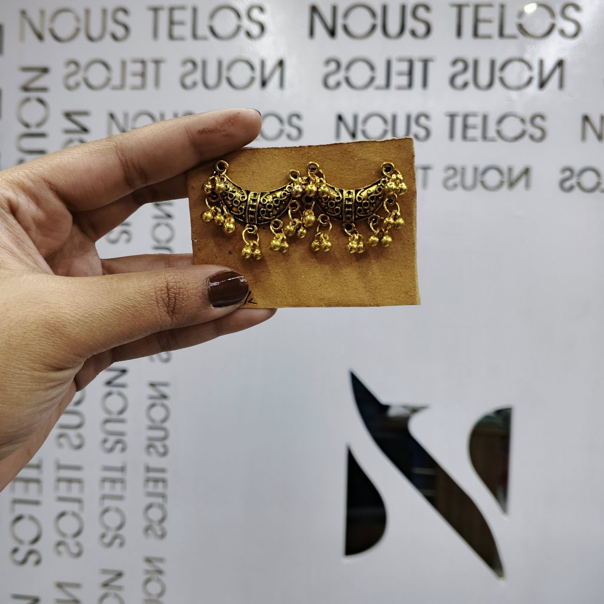 Brass Golden Earing for Women 23