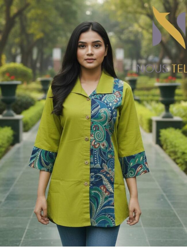 Ladies kurti for Women 4 ( Olive color)