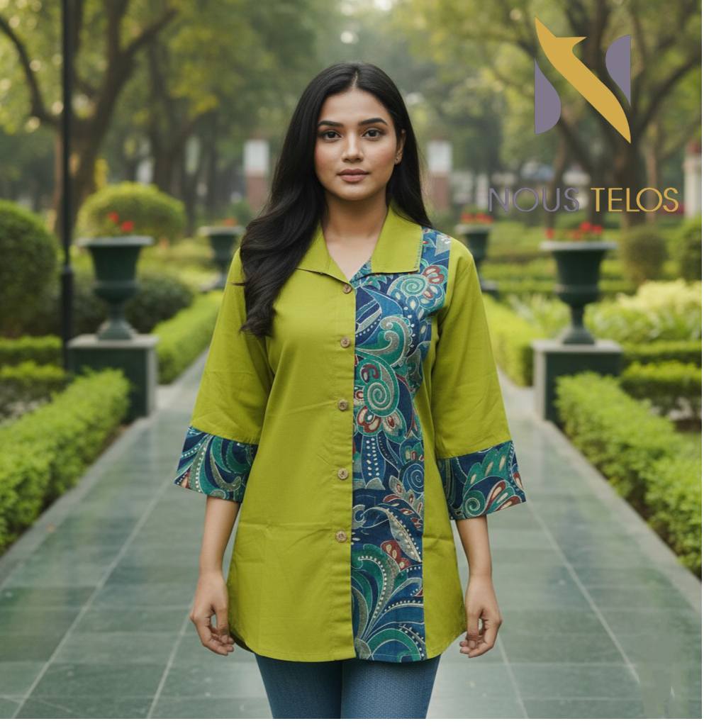 Ladies kurti for Women 4 ( Olive color)