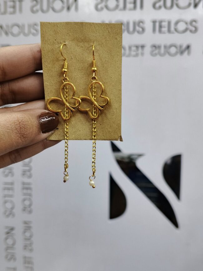 Brass Golden Earing for Women 6