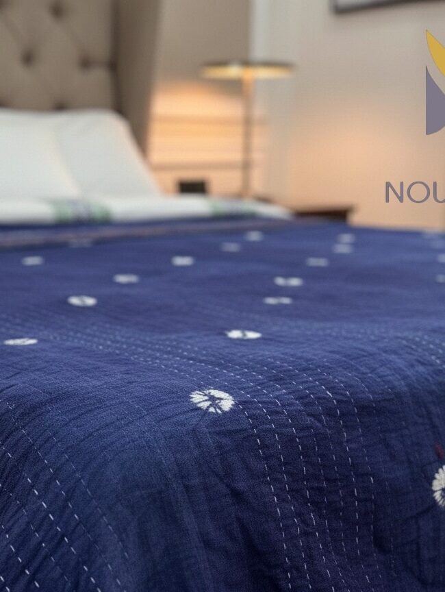 Navi Blue Nakshi Stitches Katha 7