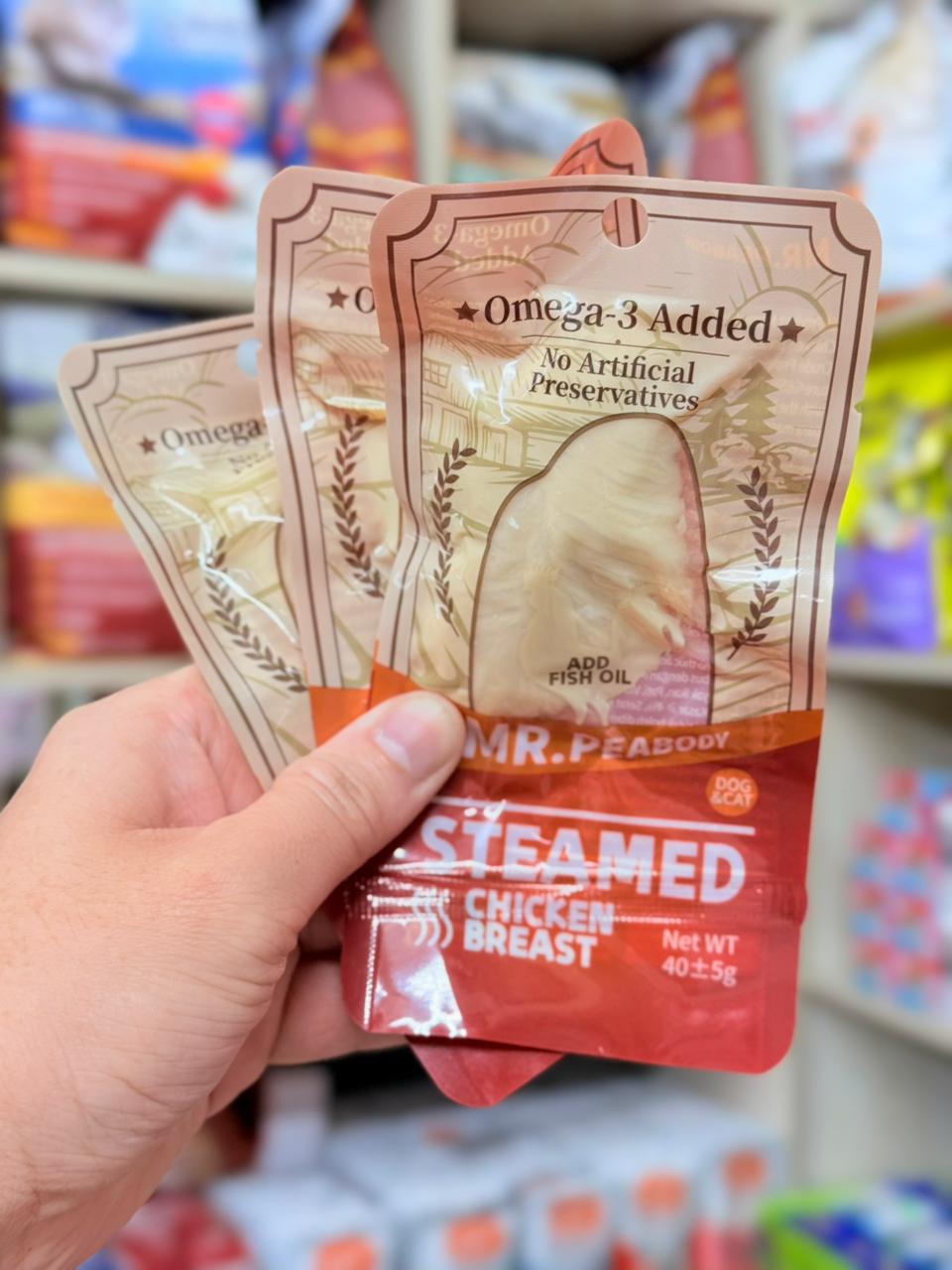 Omega-3 Steamed Chicken Breast