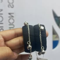 Black Thread Bangle for Women