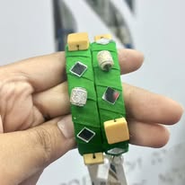 Green Thread Bangle for Women