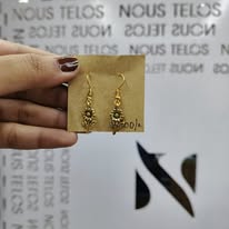 Brass Golden Earing for Women 2