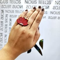 Wooden Ring 17 for Women