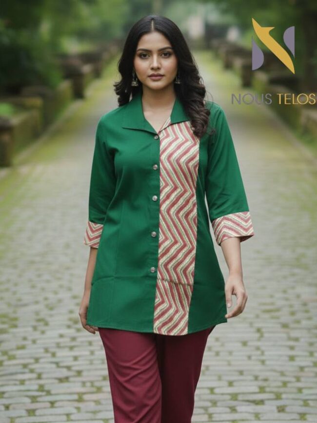 Ladies kurti for Women 5 ( Green color)