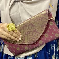 Jamdani Hand Purse for Women
