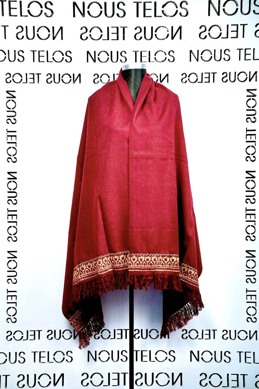 Red Woolen Shawal 26