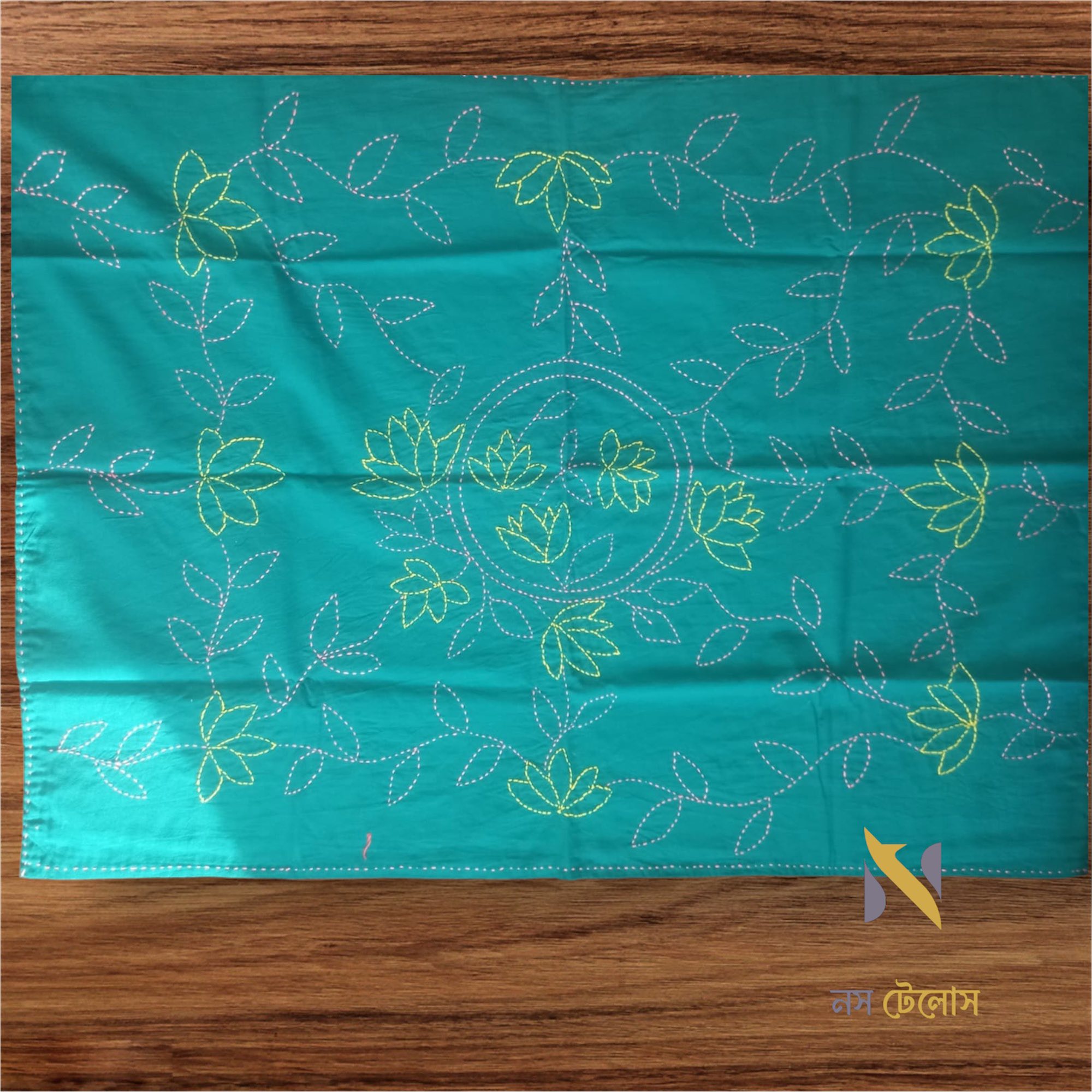 Handmade Feroza Nakshi Kantha for kids 1