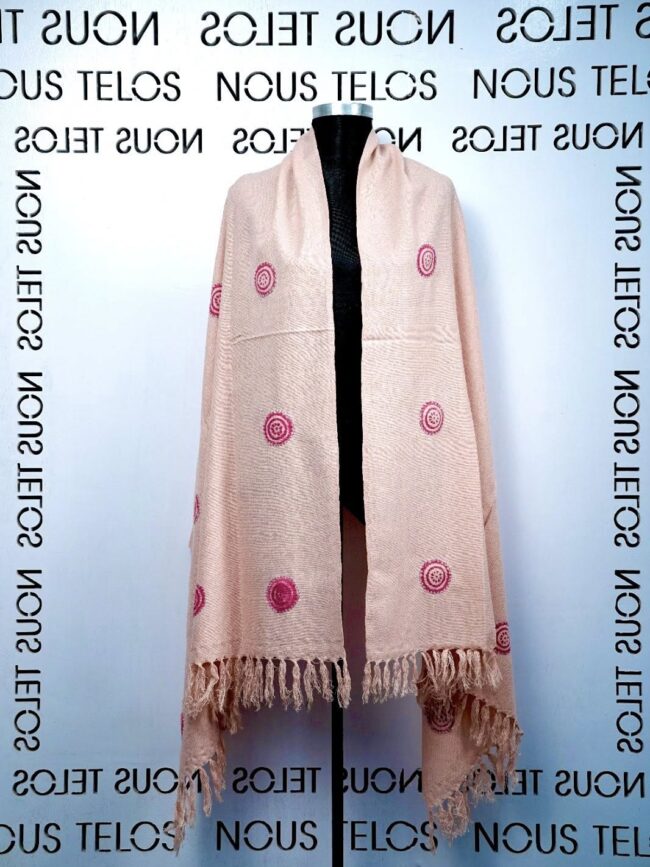 Light Pink Printed Shawal 21