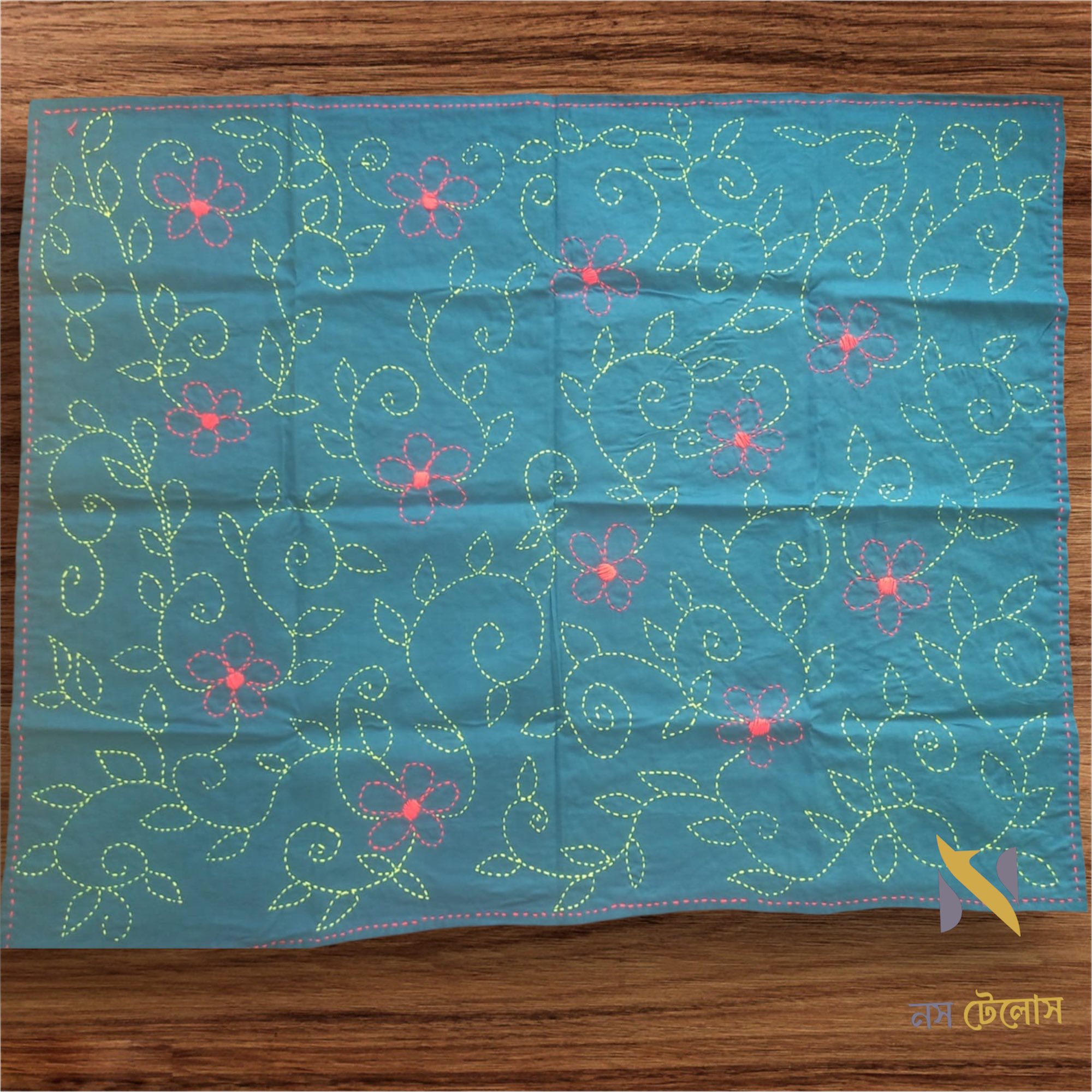 Handmade Feroza Nakshi Kantha for kids 4