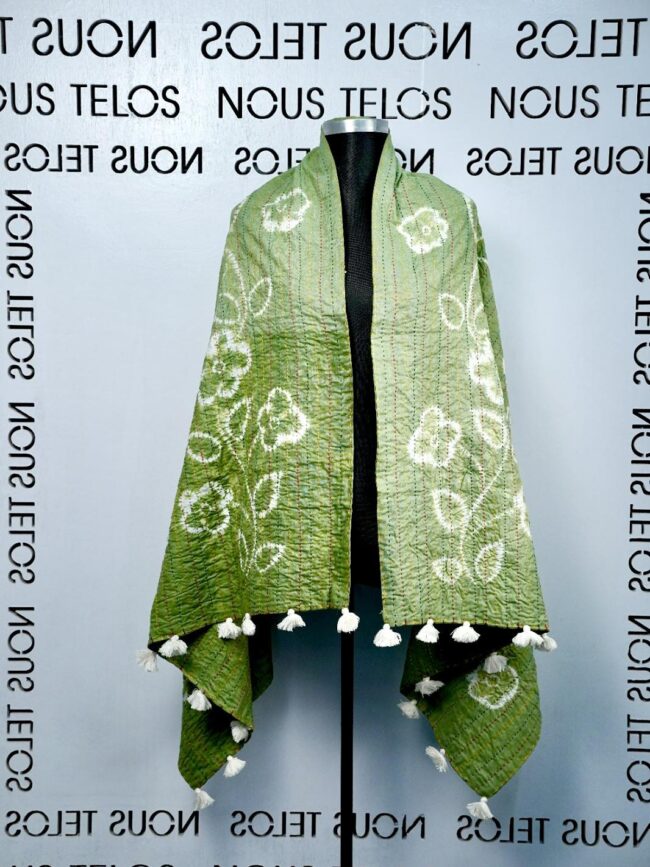 Light Green Nakshi Shawal 33