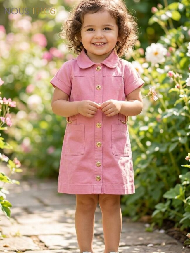 Baby Girl Pink dress 1