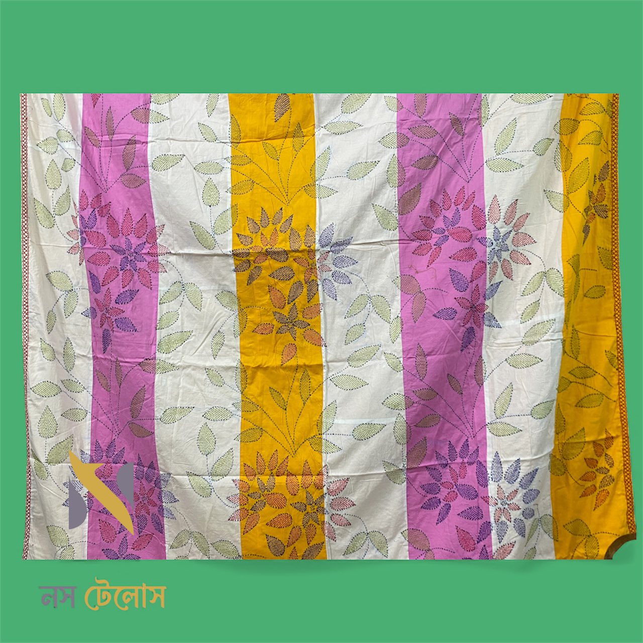Handmade Nakshi Kantha for kids 6